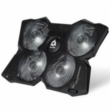 Klim Wind Base Refrigeradora para Portátil hasta 16" Negra/Blanca en PcComponentes