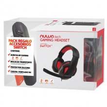 Nuwa Pack Accesorios Gaming Negro para Nintendo Switch en PcComponentes