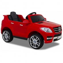 Coche Eléctrico con Licencia Mercedes ML350 12V Rojo