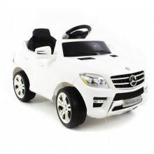 Coche Eléctrico con Licencia Mercedes ML350 12V Blanco