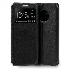 Cool Funda Flip Cover Liso Negro para Huawei Mate 30 Pro en PcComponentes