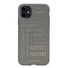 Tucano Funda Bio Gris Oscuro para iPhone 11 en PcComponentes