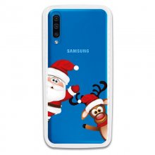 Be Unique Funda Gel Santa Claus Asomado para Samsung Galaxy A70 en PcComponentes