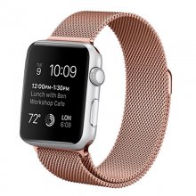 Cool Correa Metálica Rosa Dorado para Apple Watch 38/40 mm Series 1/2/3/4/5 en PcComponentes