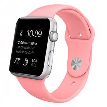 Cool Correa Goma Rosa para Apple Watch 42/44 mm Series 1/2/3/4/5 en PcComponentes