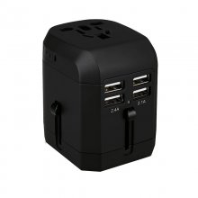Metronic Mooov Adaptador de Viaje Universal 2 Polos 4 Puertos USB en PcComponentes
