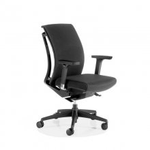 Euromof Flexiwork Silla de Oficina Ajustable Negra en PcComponentes