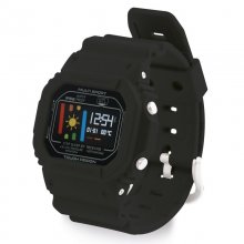 Ksix SmartBand Retro Pulseira Inteligente com Monitor Cardíaco Preta en PcComponentes