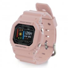 Ksix SmartBand Retro Pulseira Inteligente com Monitor Cardíaco Rosa en PcComponentes
