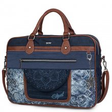 Skpat Admiralty 304539 Maletín para Portátil hasta 15" Estampado Azul en PcComponentes