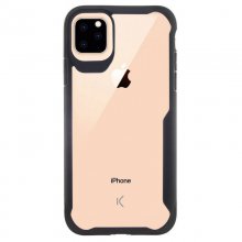 Ksix Silk Funda Flex Armor Transparente con Borde Negro para iPhone 11 en PcComponentes