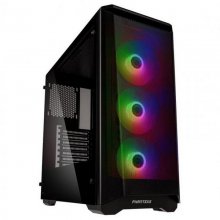 Phanteks Eclipse P400A Cristal Templado USB 3.0 RGB Negra en PcComponentes