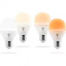 LIFX Mini Day&Dusk Pack 4 Bombillas LED WiFi 9W E27 Blanco Regulable en PcComponentes