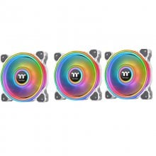 Thermaltake Riing Quad 12 RGB Radiator Pack 3 Ventiladores Edición Premium Blanco en PcComponentes