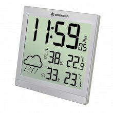 Bresser Temeo Trend JC Estación Meteorológica Plata
