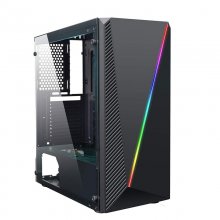 Coolbox DeepAbyss Cristal Templado USB 3.0 RGB Negra en PcComponentes