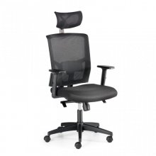 Euromof Viena Silla de Oficina Ergonómica Negra en PcComponentes