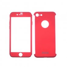 Quick Media Funda 2 en 1 Roja + Cristal Templado para iPhone 7/8 en PcComponentes