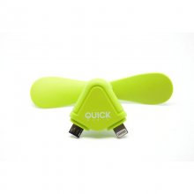 Quick Media Miniventilador Dual para Smartphone/Tablet en PcComponentes