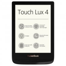PocketBook Touch Lux 4 eReader 6" 8GB Wifi Negro Reacondicionado en PcComponentes