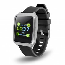 Fierro Scutum Smartwatch con Control de Sueño Negro/Plata Reacondicionado en PcComponentes