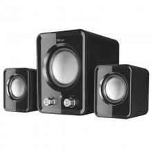 Trust Ziva Altavoces 2.1 12W Negros en PcComponentes