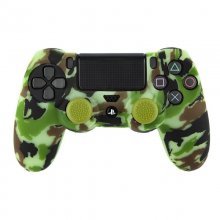 FR-TEC Capa de Silicone + Grips Camo Woodland para Comando PS4 en PcComponentes