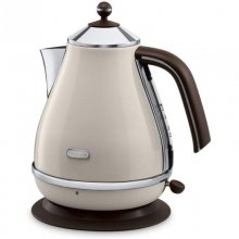 DeLonghi KBOV 2001.BG Icona Vintage Tetera Eléctrica 2000W Beige en PcComponentes