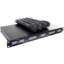 Pyle PDWM5000 Set de 4 Micrófonos de Mano Inalámbricos en PcComponentes