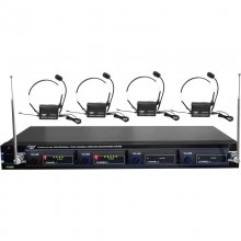 Pyle PDWM4400 Set de 4 Microfonos de Diadema + Corbata en PcComponentes