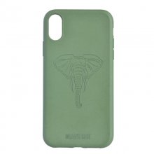 The Earth Case Funda Biodegradable Verde Oscuro Elefante para iPhone XR en PcComponentes