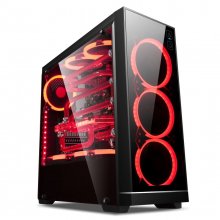 UNYKAch Exagon Evo RGB Cristal Templado Táctil USB 3.0 Negra en PcComponentes