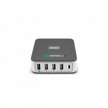 3Go Cargador 3xUSB 5V 2.4V + 1xUSB QC 2.0 12V + 1xUSB-C 5V 3A 40W en PcComponentes