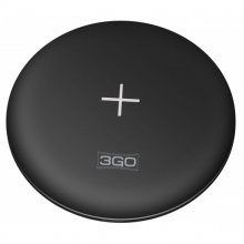 3Go WCHR2 Cargador Inalámbrico Qi Carga Rápida 10W en PcComponentes
