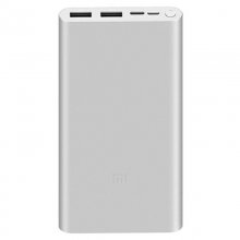 Xiaomi Mi PowerBank 3 10000 mAh 18W QuickCharge 3.0 Plata en PcComponentes