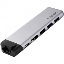 MINIX Neo C-D Pro Adaptador Multipuerto USB-C para Apple MacBook Air y Pro en PcComponentes