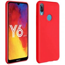 Avizar Funda de Silicona Semirrígida Suave Roja para Huawei Y6 2019/Honor 8A en PcComponentes