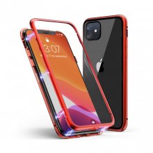 Nueboo Funda Magnética con Cristal Templado Roja para iPhone 11 en PcComponentes