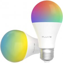 Fluxs Bombilla LED Inteligente Wi-Fi RGB E27 10W Luz Cálida Pack 2 Unidades en PcComponentes