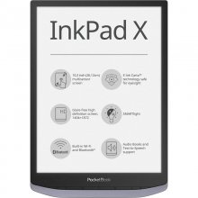 PocketBook Inkpad X eReader 10.3" 32GB Cinzento en PcComponentes