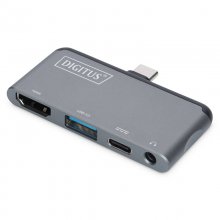 Digitus DA-70883 Dock Station USB-C a HDMI/USB 3.0/Jack 3.5/USB-C en PcComponentes