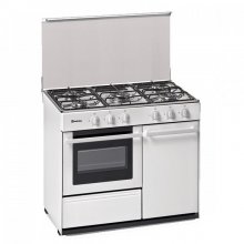 Meireles G 2950 DV W Cocina a Gas Butano 5 Zonas + Horno Blanca en PcComponentes
