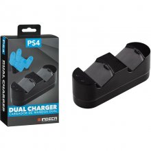 Indeca Gaming Cargador Dual de Mandos PS4 en PcComponentes