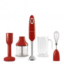 Smeg HBF02RDEU Batidora de Mano 700W Roja en PcComponentes