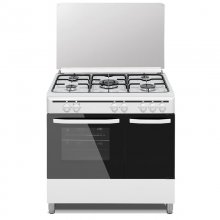 Vitrokitchen CB96PBB Cocina de Gas Butano 5 Zonas + Horno Blanca en PcComponentes