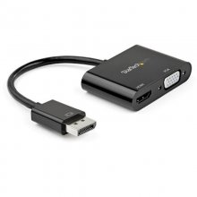 Startech Adaptador DisplayPort a HDMI/VGA Negro en PcComponentes