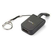 Startech Adaptador Portátil USB-C a DisplayPort Negro en PcComponentes