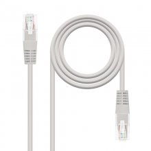 Nanocable Cable de Red RJ-45 UTP AWG24 Cat. 5e 1.5m Gris
