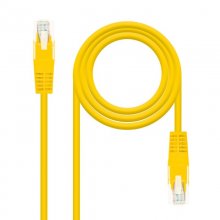 Nanocable Cable de Red RJ-45 UTP AWG24 Cat.6 50cm Amarillo en PcComponentes