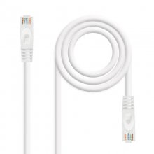 Nanocable Cable de Red RJ45 LSZH Cat.6A UTP AWG24 0.5m Blanco